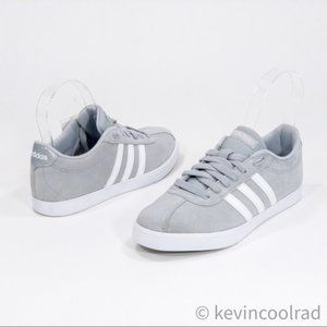 Adidas Women’s Court Set Tennis Shoe Sneakers Gray